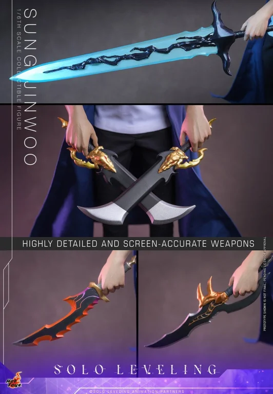 Solo Leveling - Scale Action Figure - Sung Jinwoo