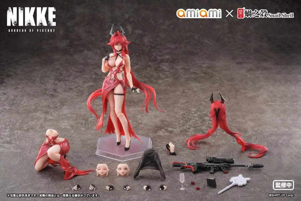 NIKKE - Scale Action Figure - Red Hood (Nonsense Red)