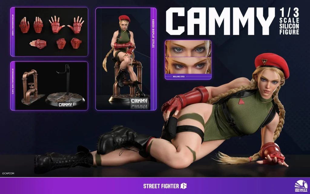 Street Fighter - Scale Action Figure - Cammy White