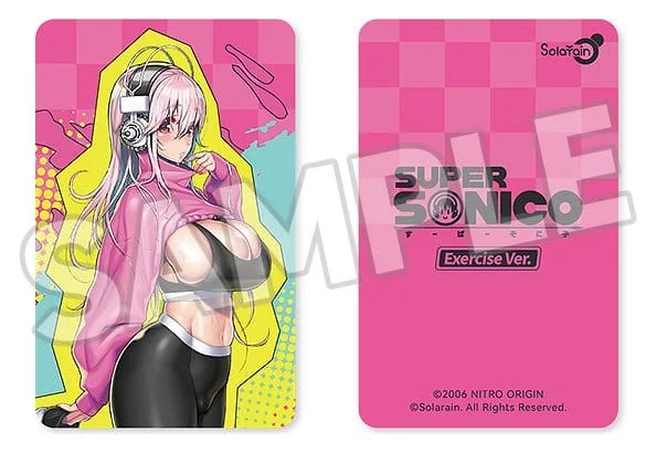 Super Sonico - Scale Figure - Super Sonico (Exercise Ver.)