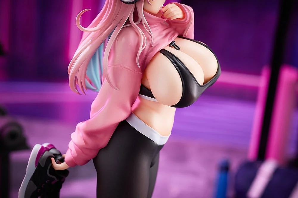 Super Sonico - Scale Figure - Super Sonico (Exercise Ver.)