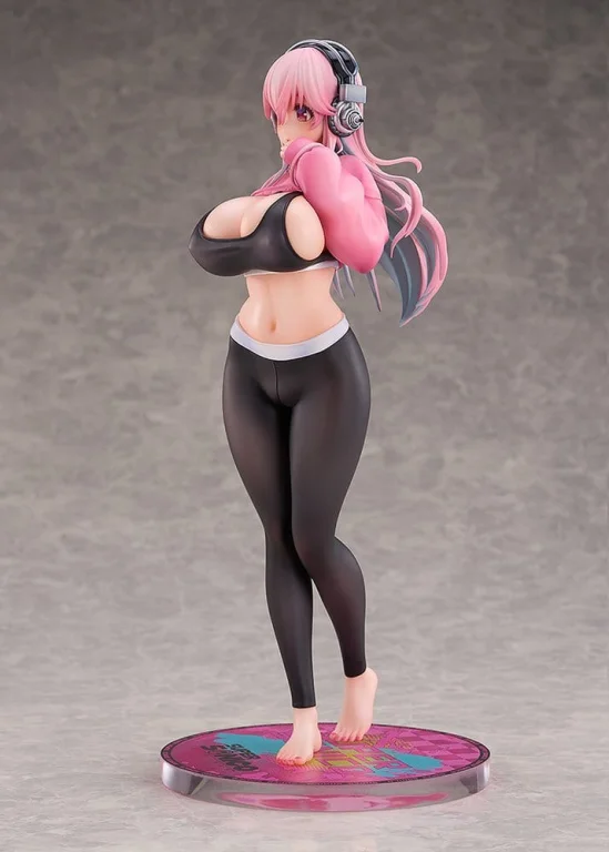 Super Sonico - Scale Figure - Super Sonico (Exercise Ver.)