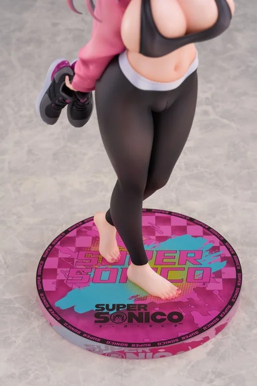 Super Sonico - Scale Figure - Super Sonico (Exercise Ver.)