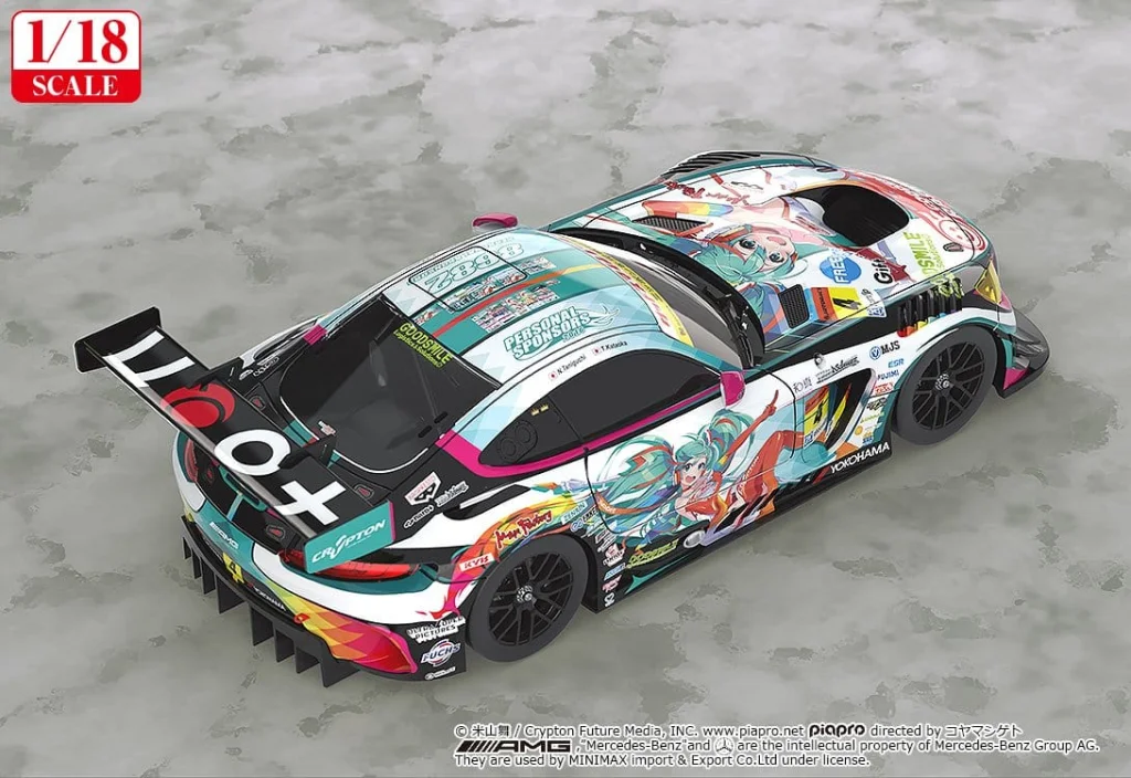 Character Vocal Series - Miniature Car - Good Smile Hatsune Miku AMG (2016 SUPER GT Ver.)