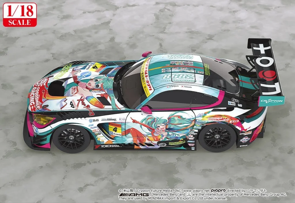 Character Vocal Series - Miniature Car - Good Smile Hatsune Miku AMG (2016 SUPER GT Ver.)