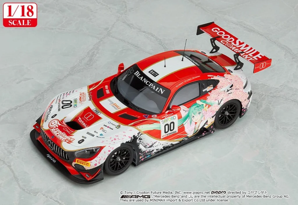 Character Vocal Series - Miniature Car - Good Smile Hatsune Miku AMG (2017 SPA24H Ver.)