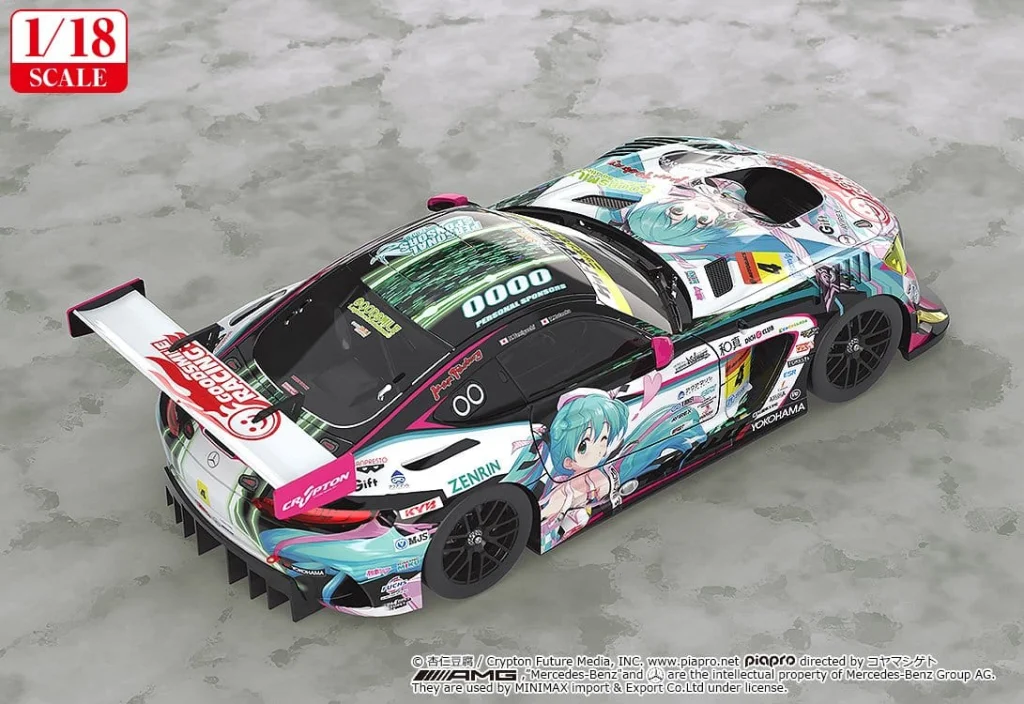 Character Vocal Series - Miniature Car - Good Smile Hatsune Miku AMG (2019 Ver.)