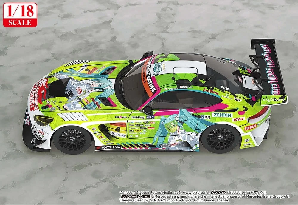 Character Vocal Series - Miniature Car - Good Smile Hatsune Miku AMG (2022 Season Opening Ver.)