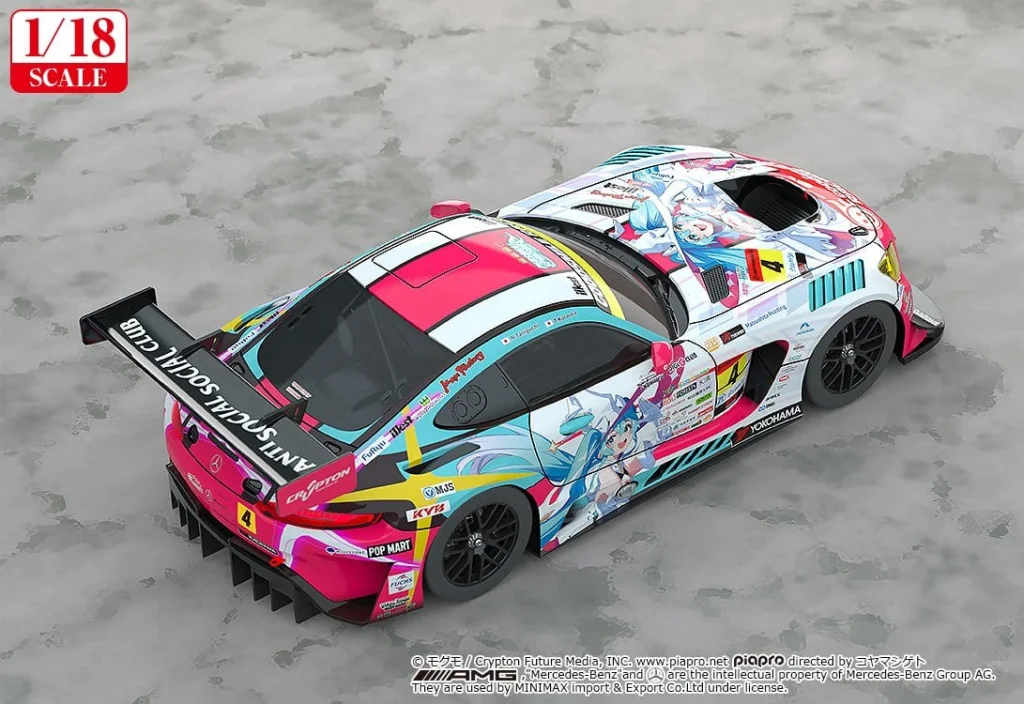 Character Vocal Series - Miniature Car - Good Smile Hatsune Miku AMG (2024 Season Opening Ver.)