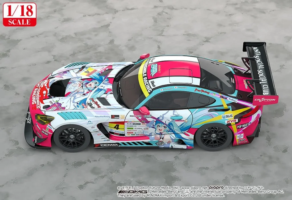 Character Vocal Series - Miniature Car - Good Smile Hatsune Miku AMG (2024 Season Opening Ver.)