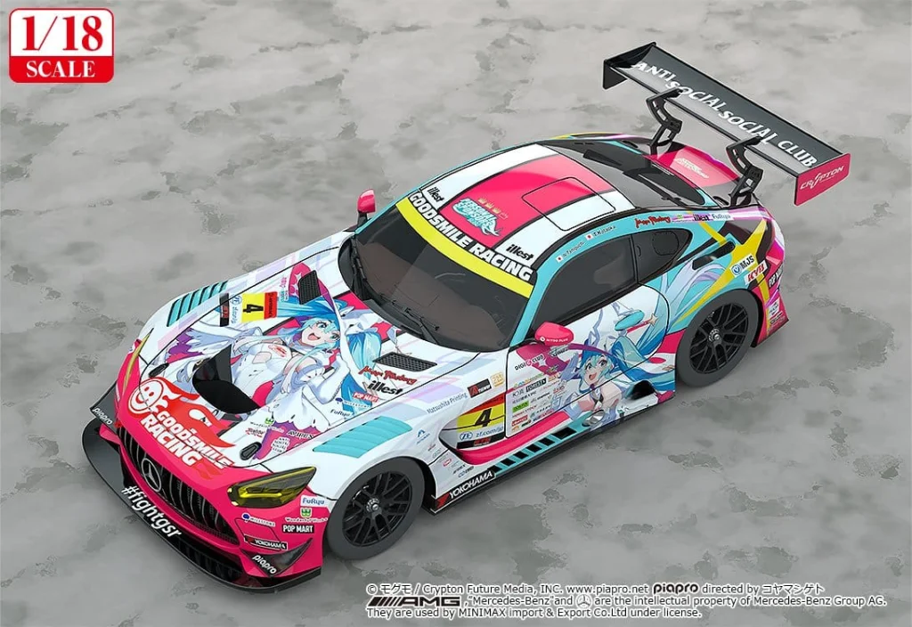 Character Vocal Series - Miniature Car - Good Smile Hatsune Miku AMG (2024 Season Opening Ver.)