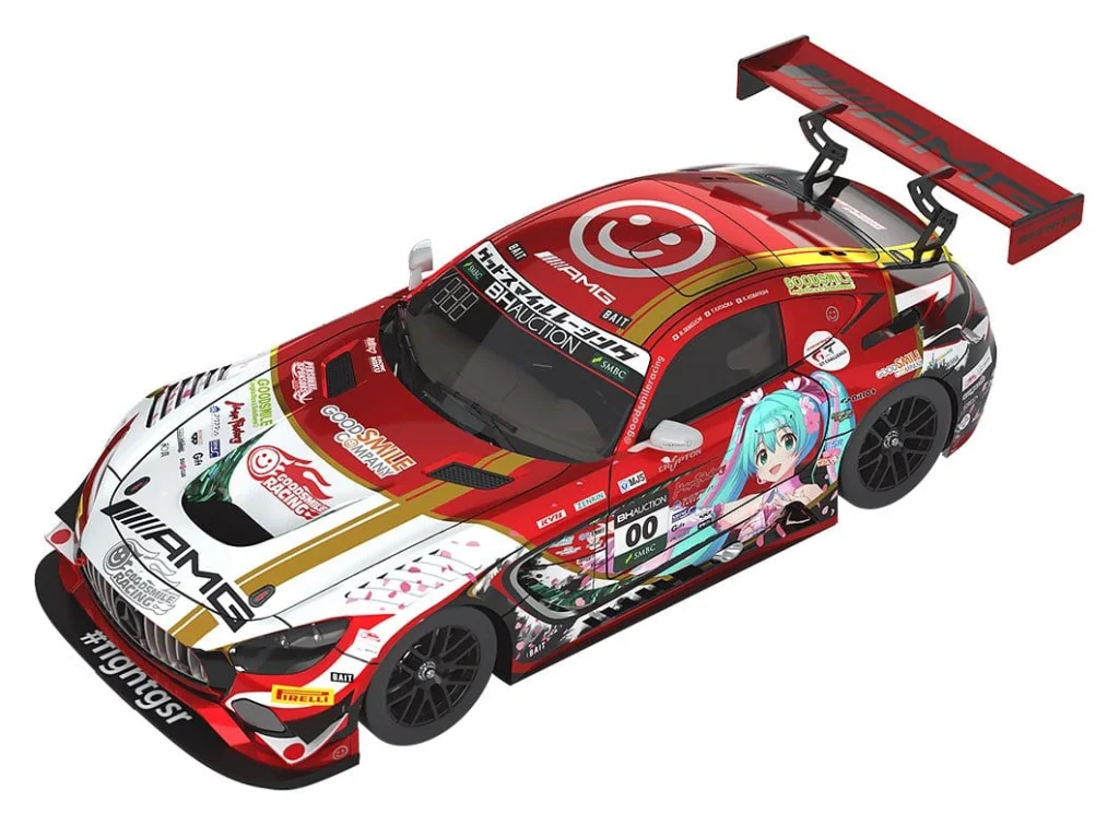 Character Vocal Series - Miniature Car - Good Smile Hatsune Miku AMG (2019 SUZUKA 10HOURS Ver.)