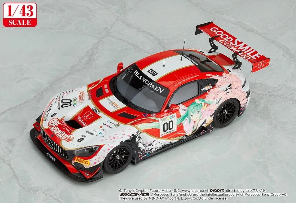 Character Vocal Series - Miniature Car - Good Smile Hatsune Miku AMG (2017 SPA24H Ver.)