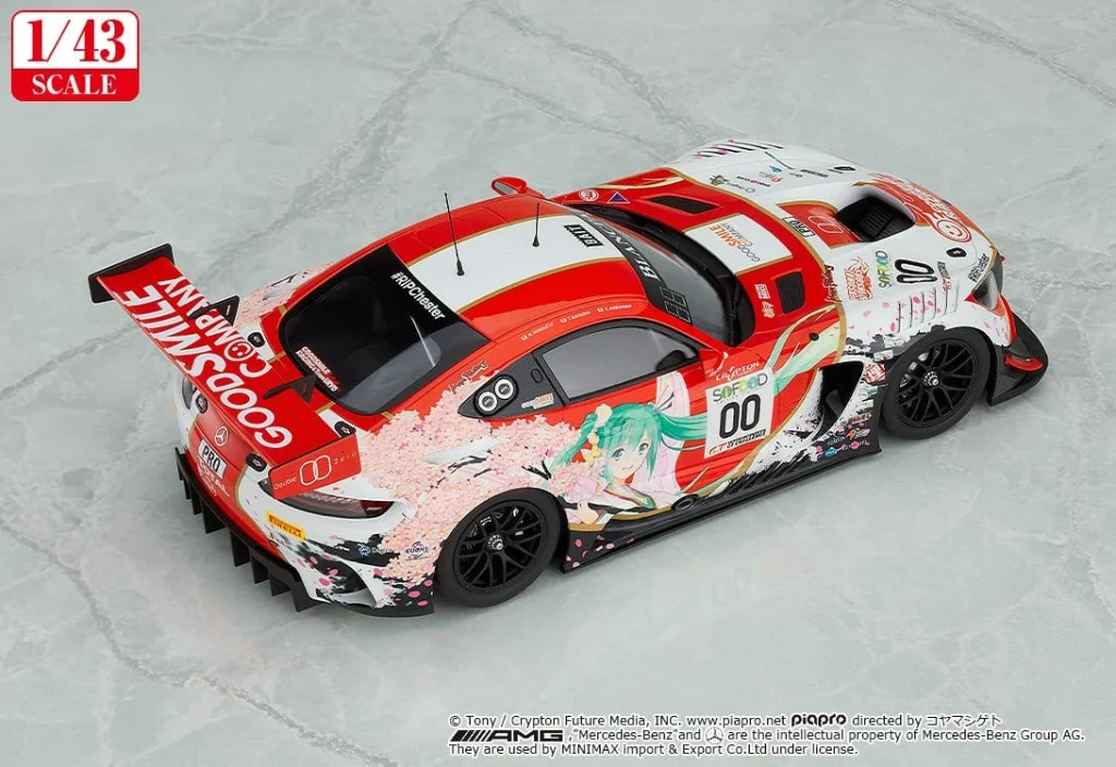 Character Vocal Series - Miniature Car - Good Smile Hatsune Miku AMG (2017 SPA24H Ver.)