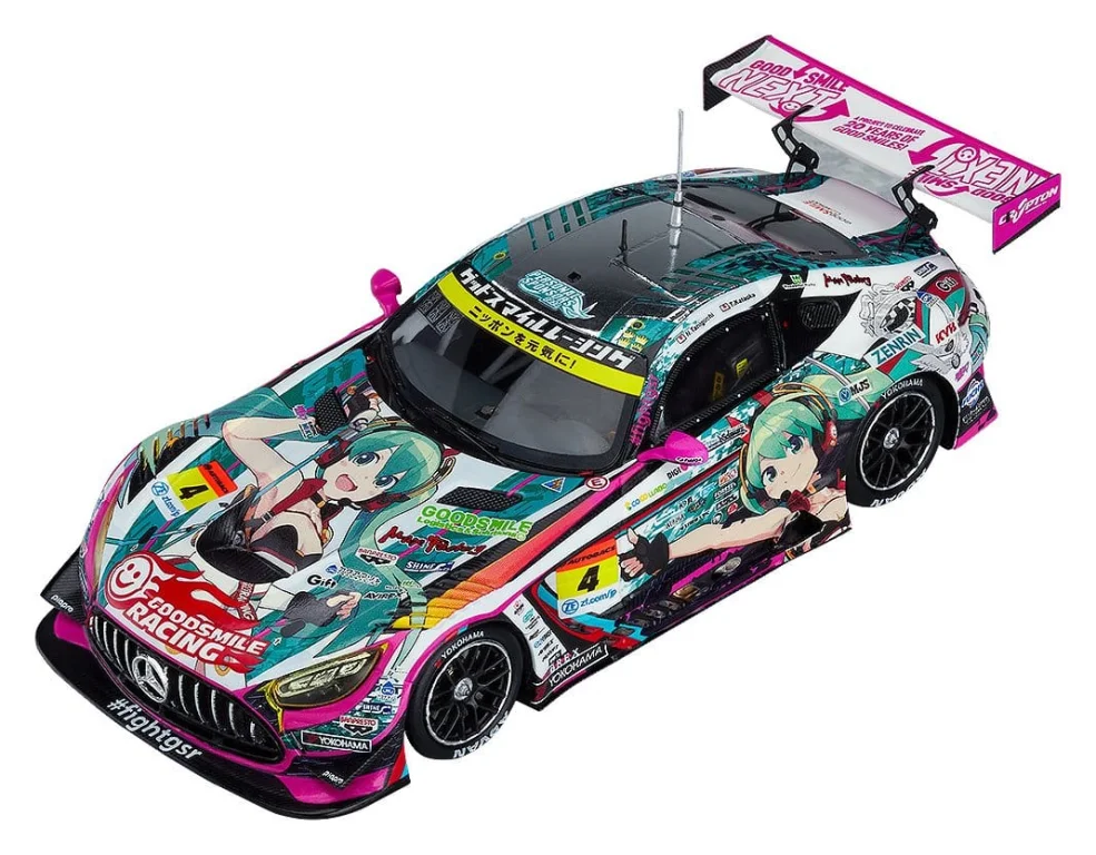 Character Vocal Series - Miniature Car - Good Smile Hatsune Miku AMG (2020 SUPER GT Okayama Test Ver.)