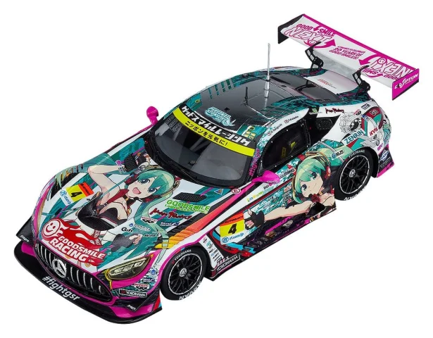 Produktbild zu Character Vocal Series - Miniature Car - Good Smile Hatsune Miku AMG (2020 SUPER GT Okayama Test Ver.)