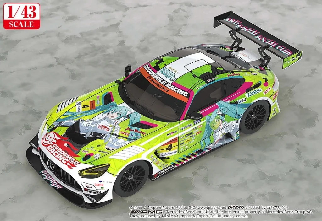 Character Vocal Series - Miniature Car - Good Smile Hatsune Miku AMG (2022 Season Opening Ver.)