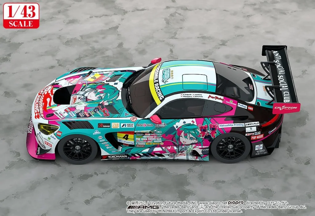 Character Vocal Series - Miniature Car - Good Smile Hatsune Miku AMG (2025 Season Opening Ver.)