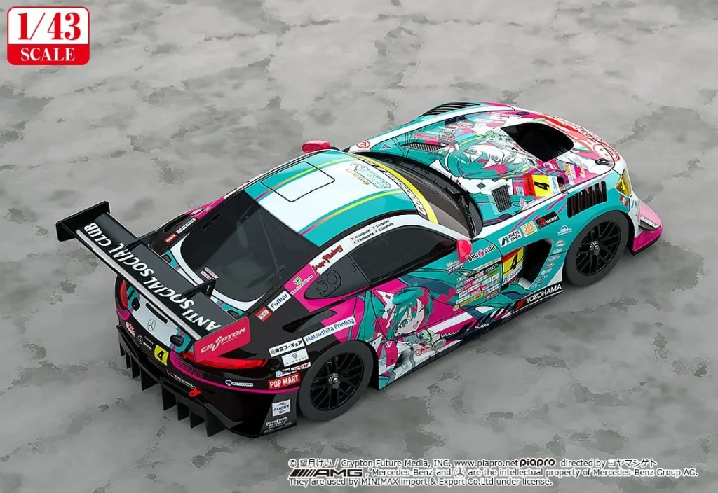 Character Vocal Series - Miniature Car - Good Smile Hatsune Miku AMG (2025 Season Opening Ver.)