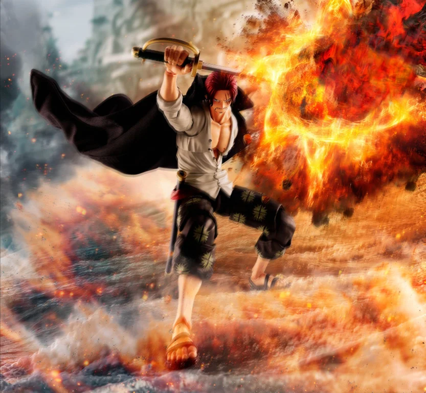 One Piece - S.H.Figuarts - Red-Haired Shanks (Marineford)