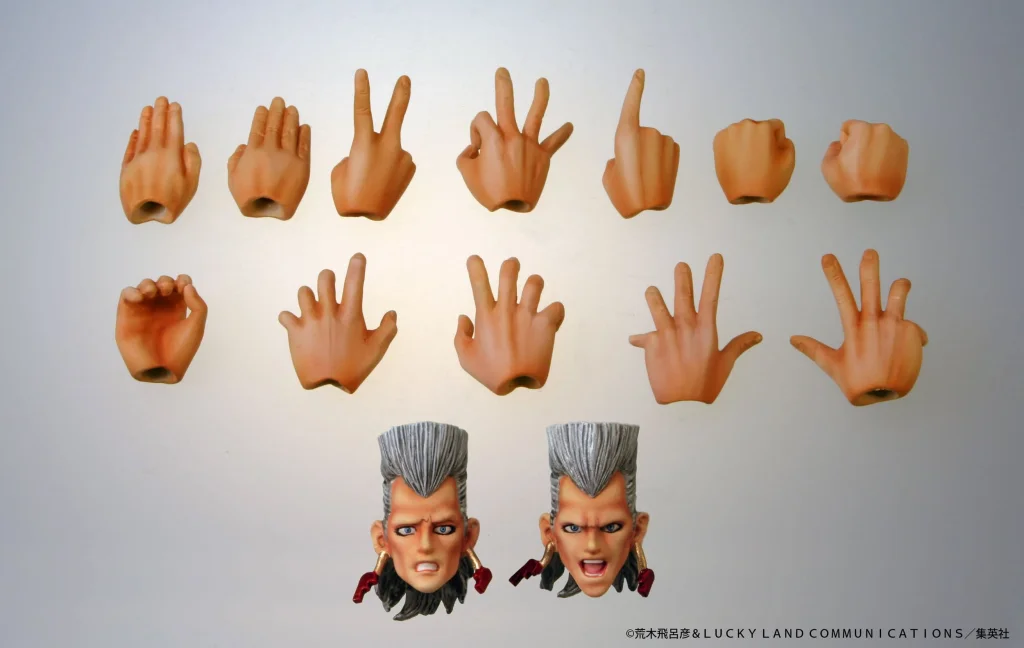 JoJo's Bizarre Adventure - Super Action Statue - Jean Pierre Polnareff