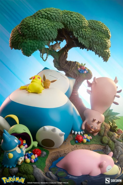 Pok&eacute;mon - Diorama - Relaxo