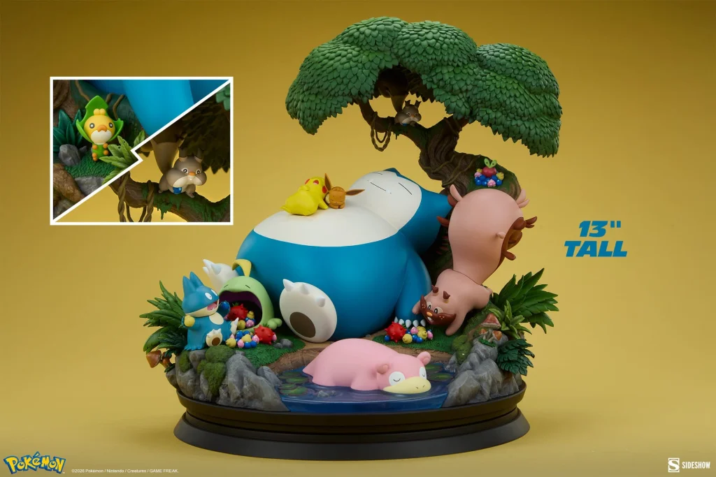 Pok&eacute;mon - Diorama - Relaxo
