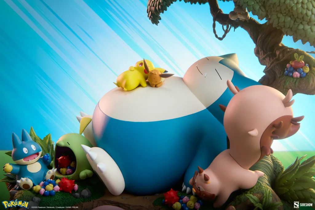 Pok&eacute;mon - Diorama - Relaxo