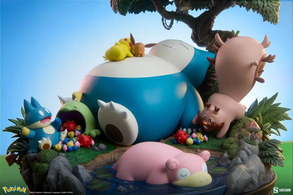 Pok&eacute;mon - Diorama - Relaxo