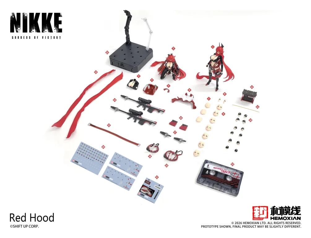 NIKKE - Scale Model Kit - Red Hood