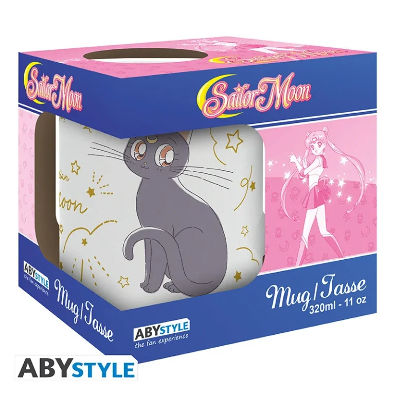 Sailor Moon - Tasse - Luna & Artemis