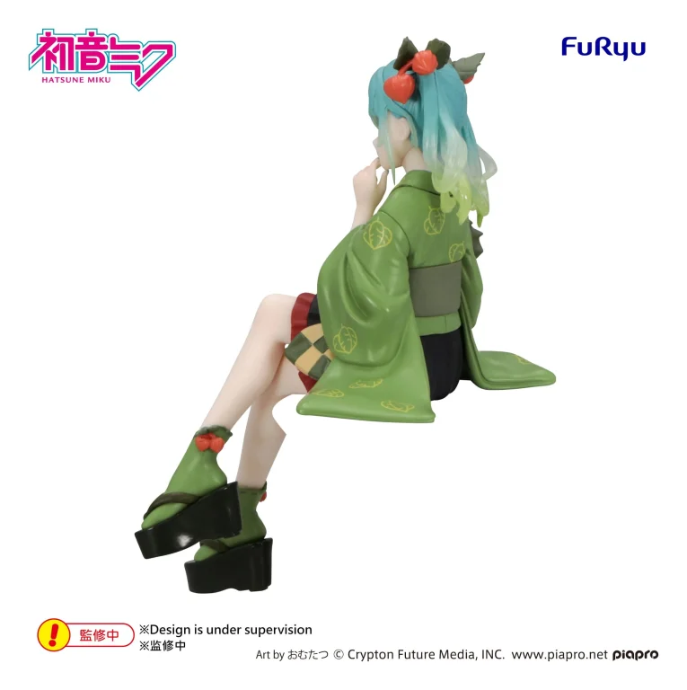 Character Vocal Series - Noodle Stopper Figure - Flower Fairy - Miku Hatsune (Winter Cherry) (Green Color ver.)