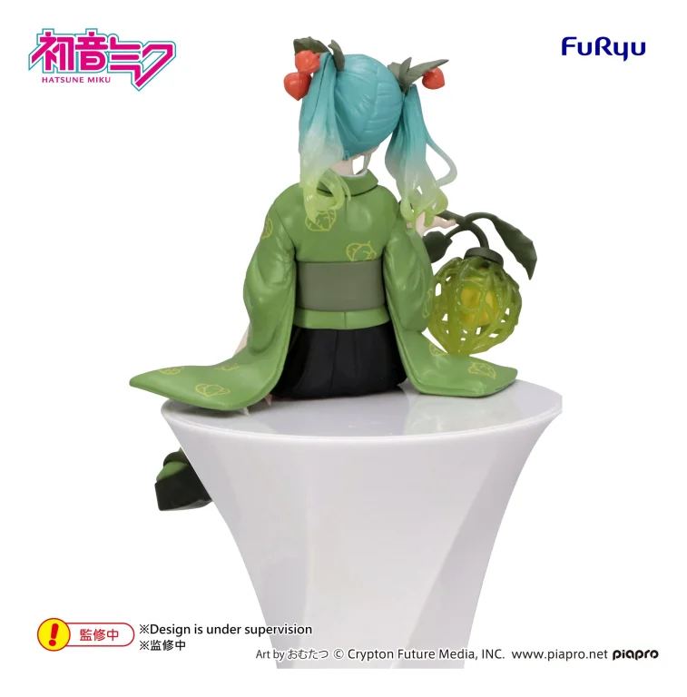 Character Vocal Series - Noodle Stopper Figure - Flower Fairy - Miku Hatsune (Winter Cherry) (Green Color ver.)