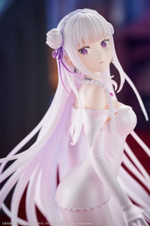 Re:ZERO - Scale Figure - Emilia (Wedding Dress Ver.)
