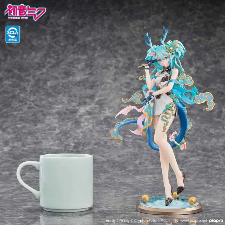 Character Vocal Series - Scale Figure - Miku Hatsune (Azure Dragon Ver.)