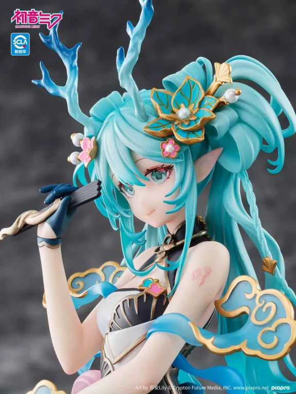 Character Vocal Series - Scale Figure - Miku Hatsune (Azure Dragon Ver.)