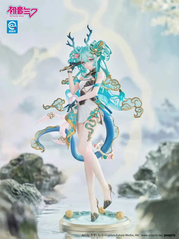 Character Vocal Series - Scale Figure - Miku Hatsune (Azure Dragon Ver.)
