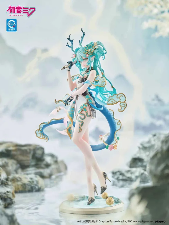 Character Vocal Series - Scale Figure - Miku Hatsune (Azure Dragon Ver.)