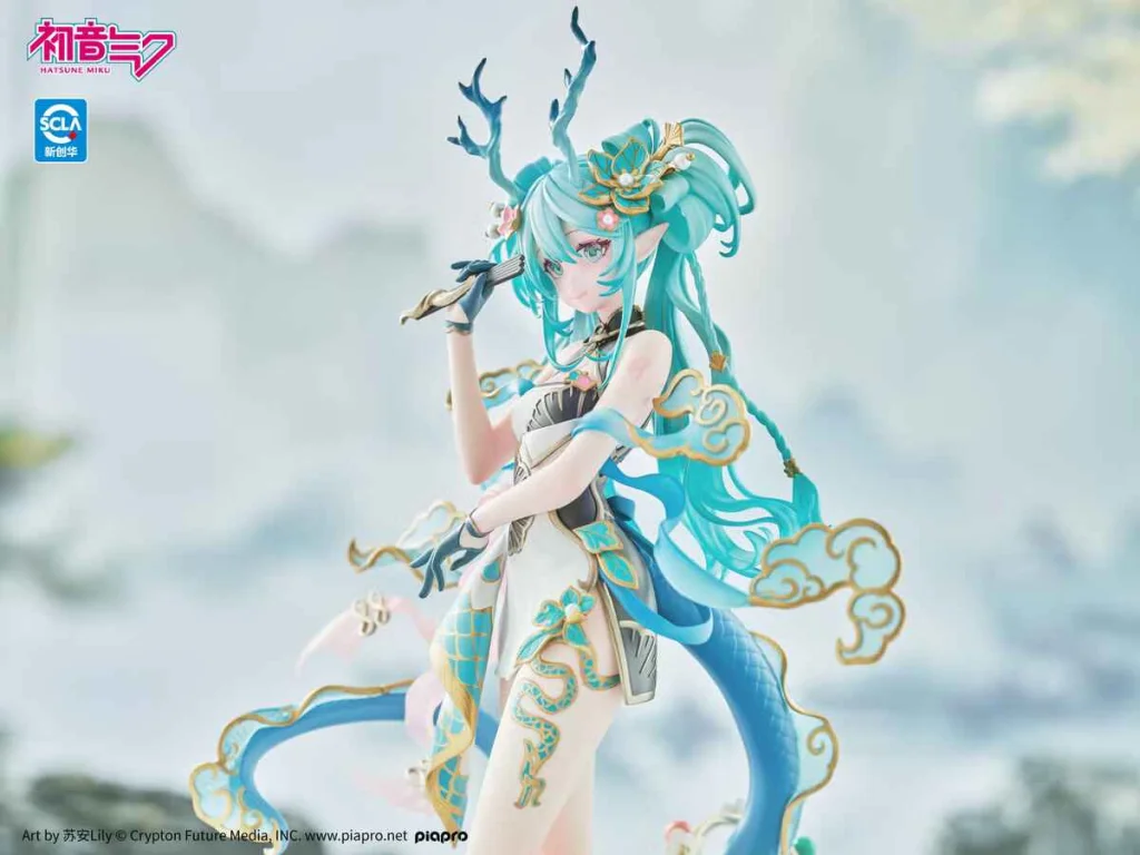 Character Vocal Series - Scale Figure - Miku Hatsune (Azure Dragon Ver.)