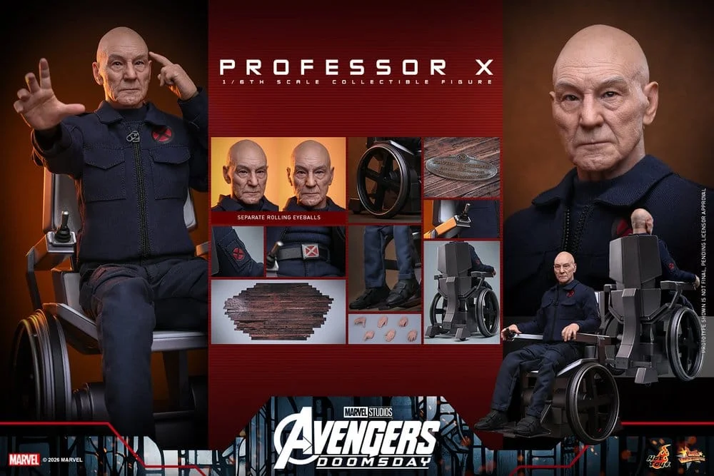 X-Men - Scale Action Figure - Professor X