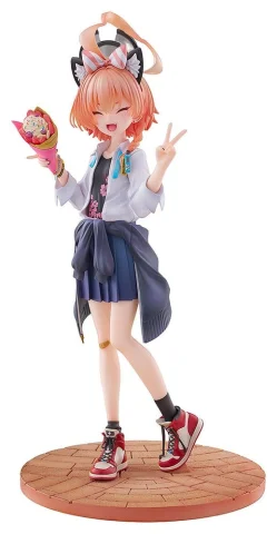Produktbild zu Blue Archive - Scale Figure - Neru Mikamo (School) (Memorial Lobby Ver.)