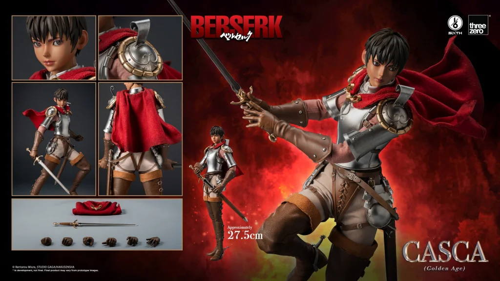 Berserk - Scale Action Figure - Casca (Golden Age)