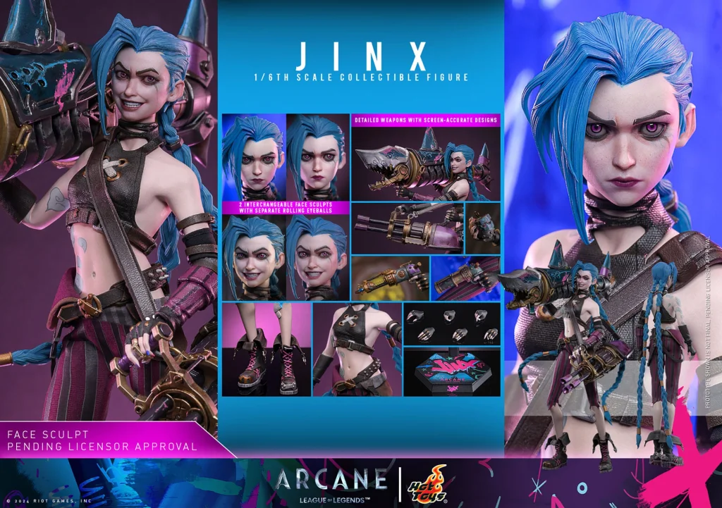 League of Legends - Scale Action Figure - Jinx