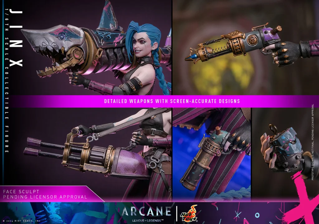 League of Legends - Scale Action Figure - Jinx