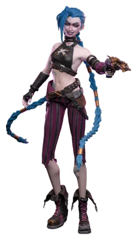 Produktbild zu League of Legends - Scale Action Figure - Jinx