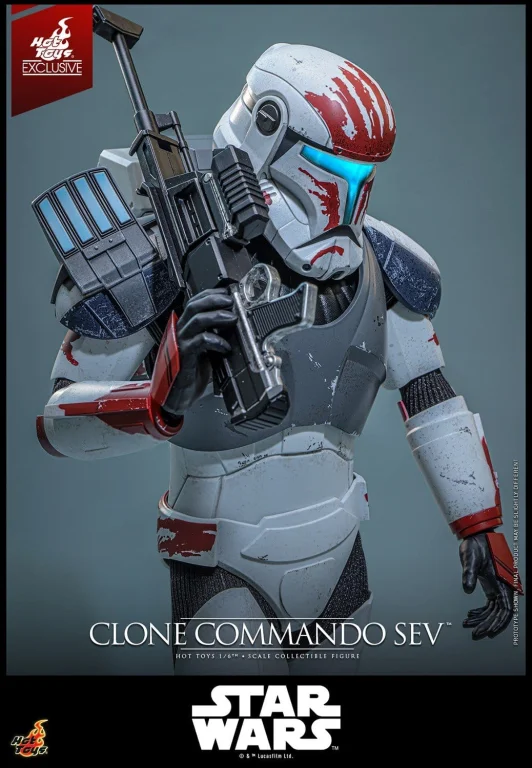 Star Wars - Scale Action Figure - Clone Commando Sev