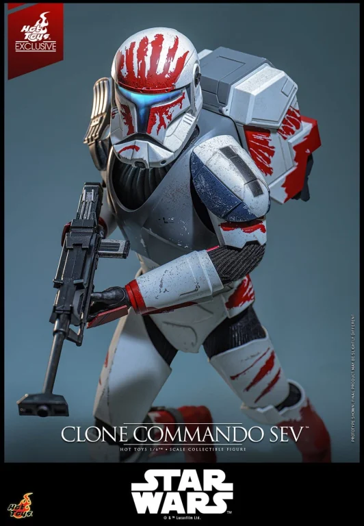Star Wars - Scale Action Figure - Clone Commando Sev