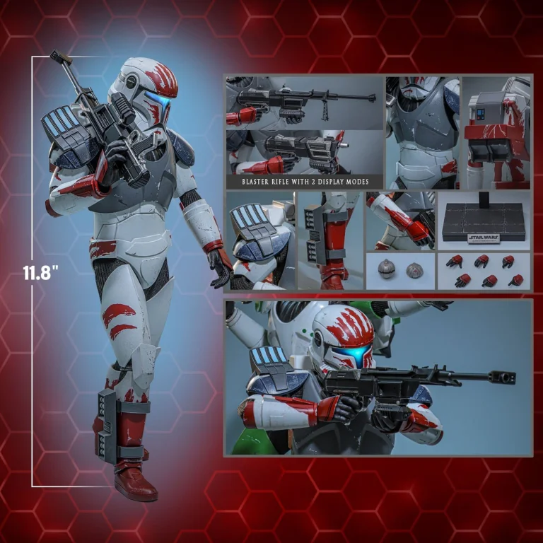 Star Wars - Scale Action Figure - Clone Commando Sev