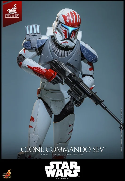 Star Wars - Scale Action Figure - Clone Commando Sev