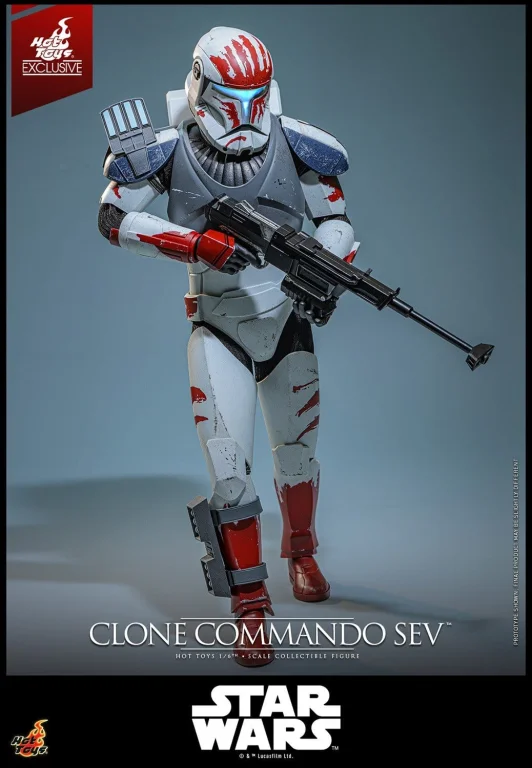 Star Wars - Scale Action Figure - Clone Commando Sev